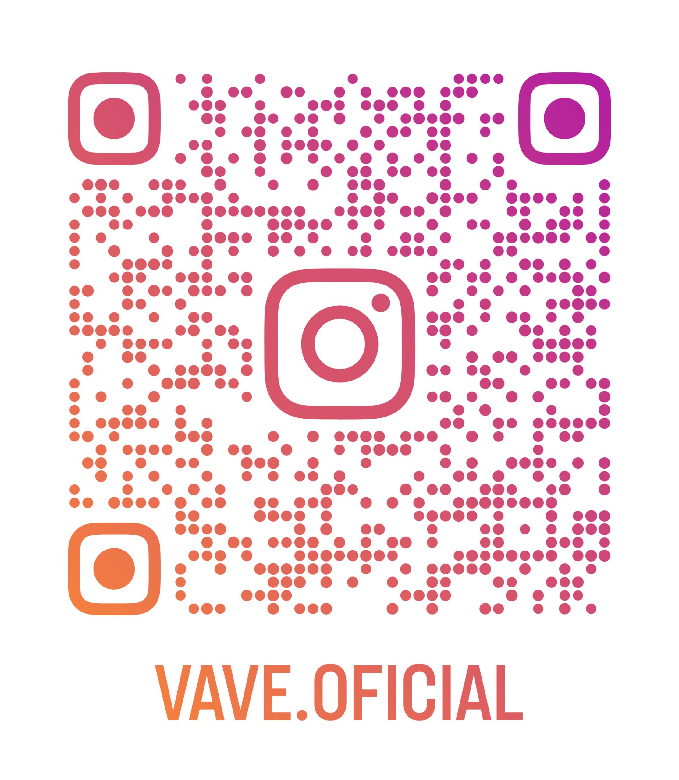 Código QR de Instagram de VAVE Oficial